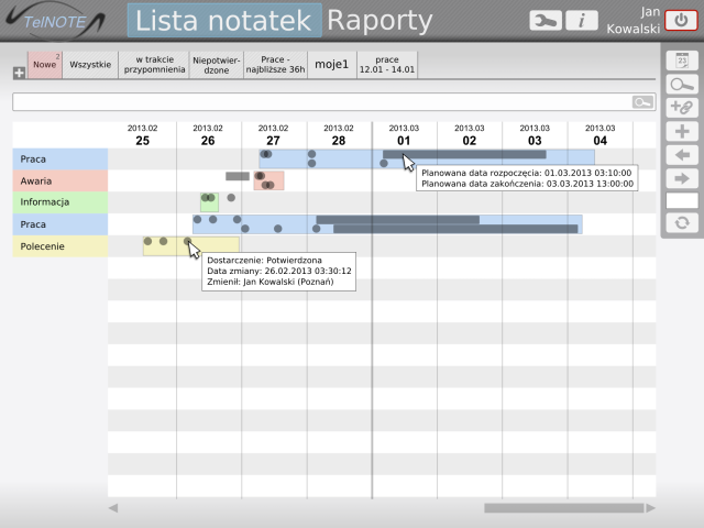 Opis systemu TelNOTE firmy TEL-STER Sp. z o.o.